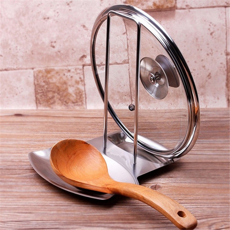 Kitchen Organiser Pan Rest Stand