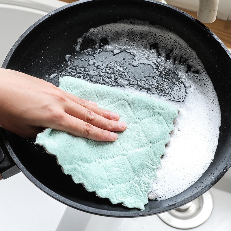 Microfiber Cleaning Cloth Kitchen Towel