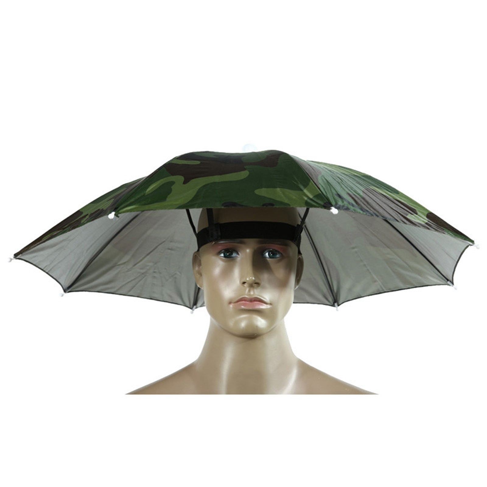 Umbrella Hat Foldable Outdoor Headwear