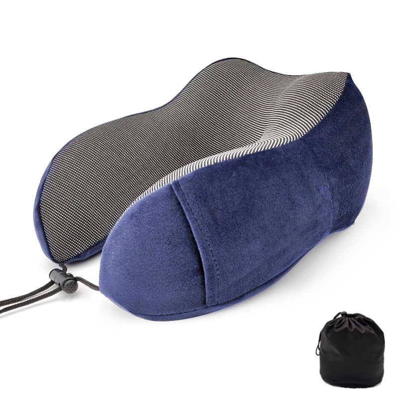 Memory Foam Travel Pillow U-Shaped