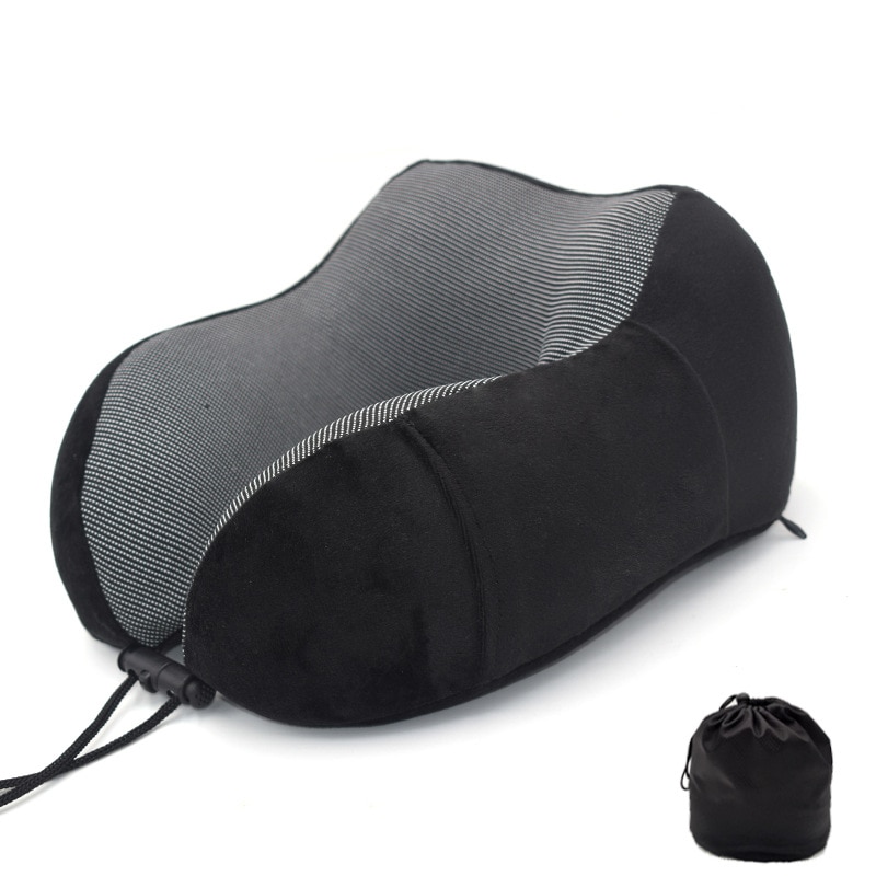 Memory Foam Travel Pillow U-Shaped