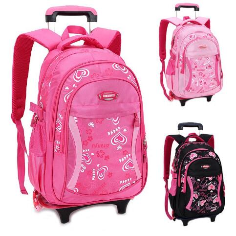 Trolley School Bags Detachable Kids Bag