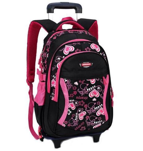 Trolley School Bags Detachable Kids Bag