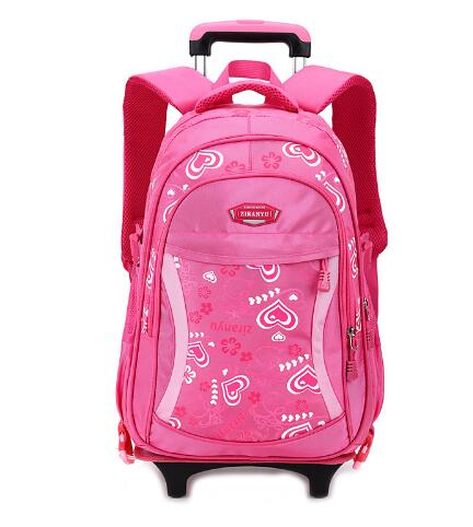 Trolley School Bags Detachable Kids Bag