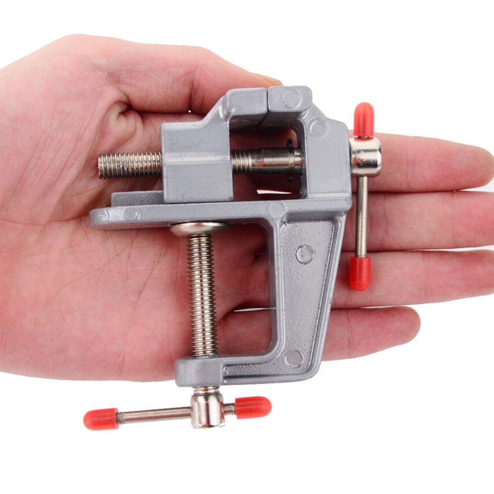 Bench Vice Mini Clamp-On Tool