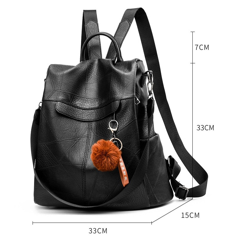 Vintage Backpack Fashionable Knapsack