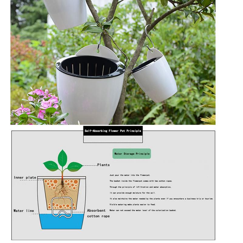 Self Watering Planters Hanging Pot