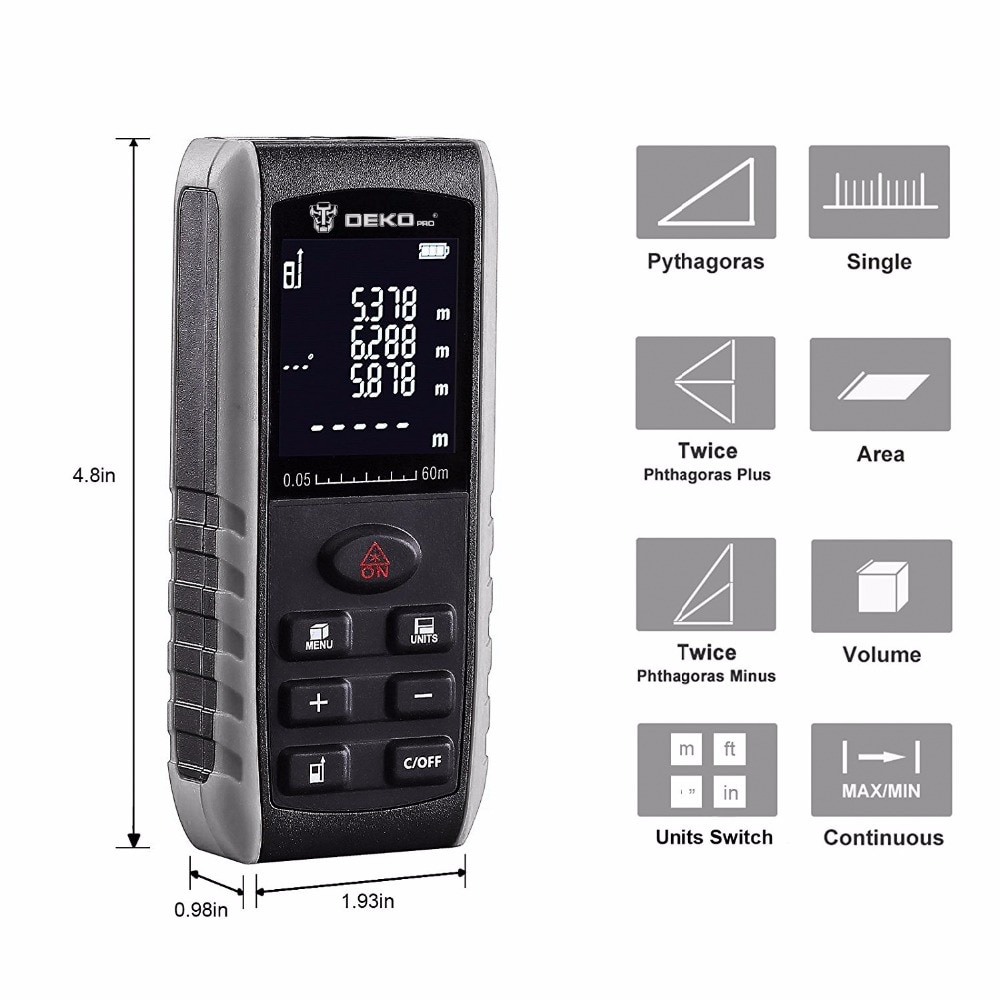 Laser Distance Measurer Rangefinder