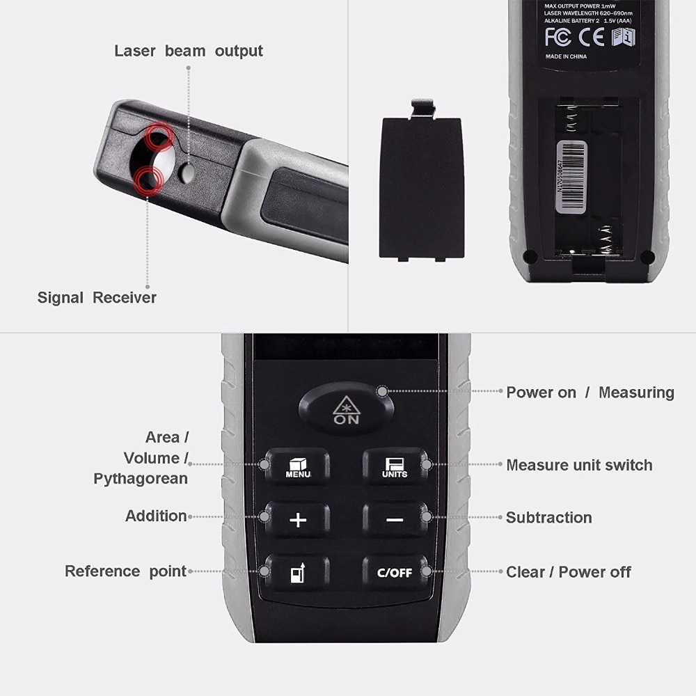 Laser Distance Measurer Rangefinder