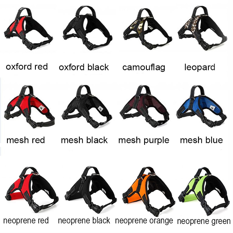 Large Dog Harness Pet Accessories