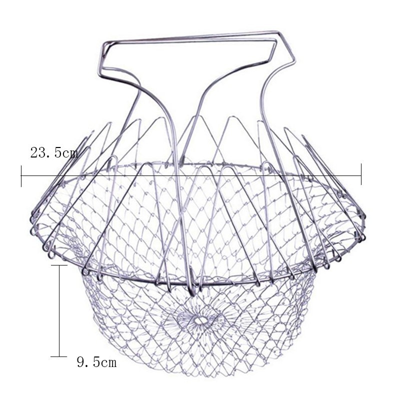 Basket Strainer Foldable Kitchen Tool