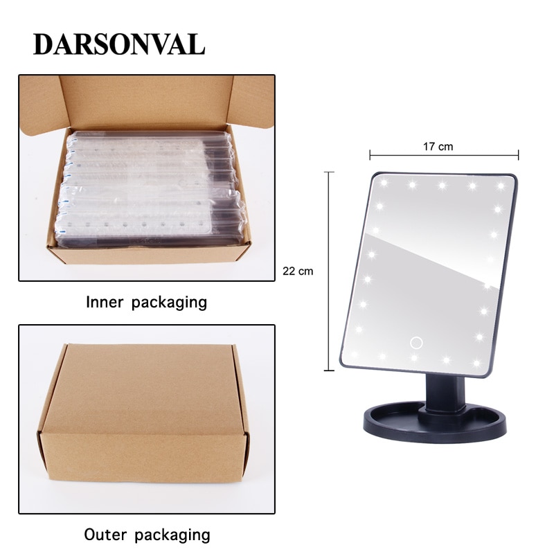 Illuminated Mirrors Touchscreen Switch