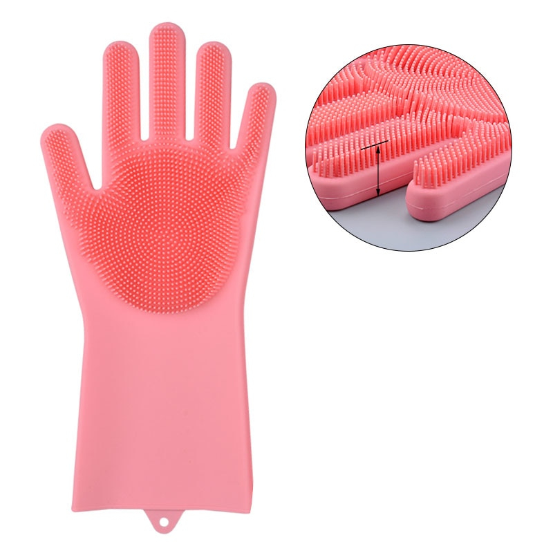 Rubber Gloves Multifunctional Scrubber