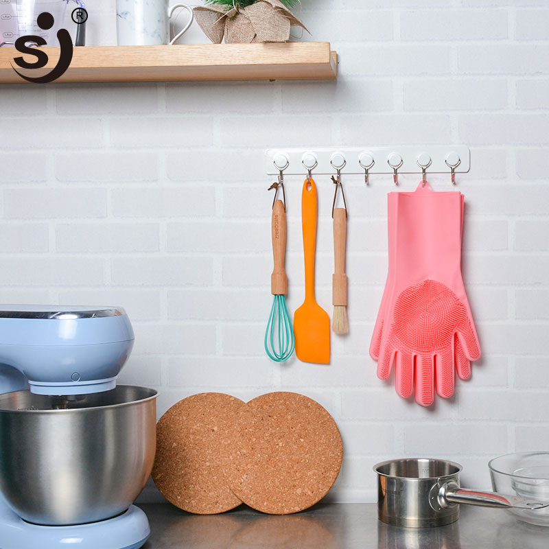 Rubber Gloves Multifunctional Scrubber