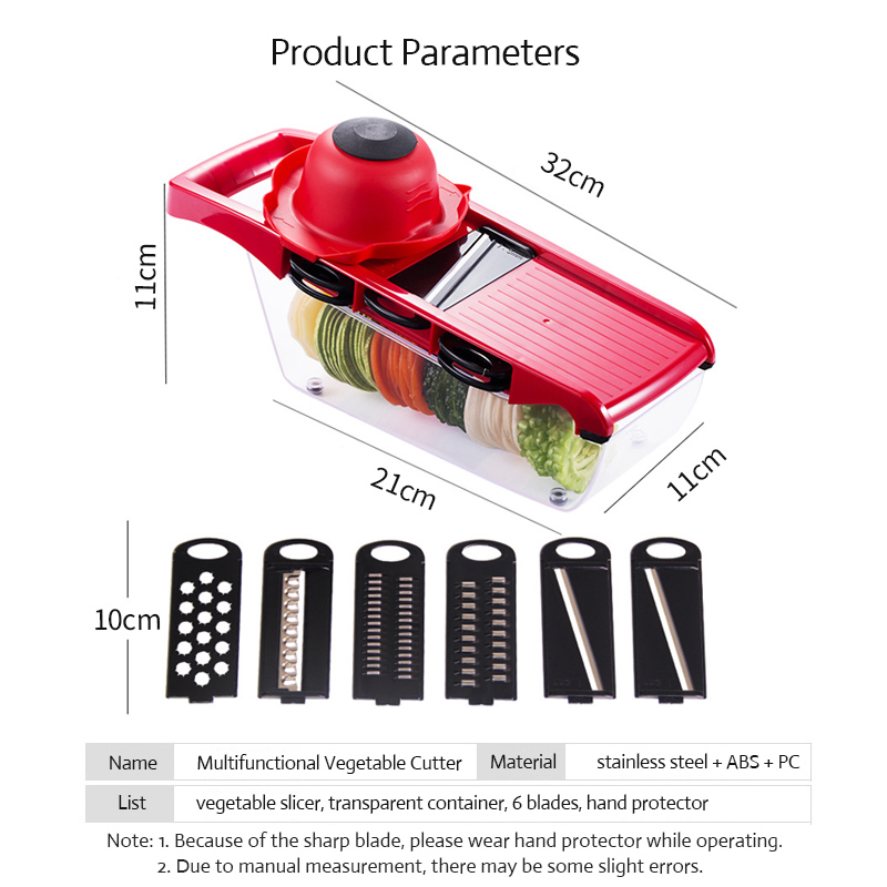 Mandoline Slicer Vegetable Cutter