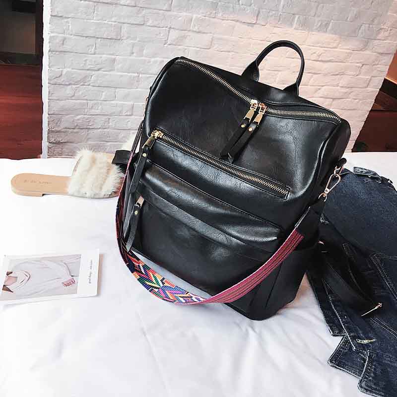 Leather Rucksack Multiform Backpack