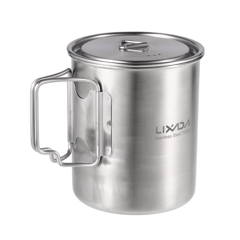 Stainless Steel Pot Portable Camping Mug