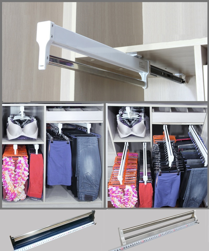 Pull Out Shelves Closet Hanger