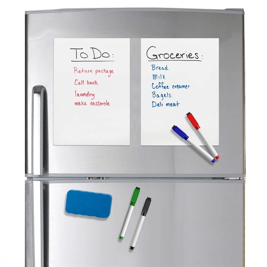 Magnetic Whiteboard for Fridge