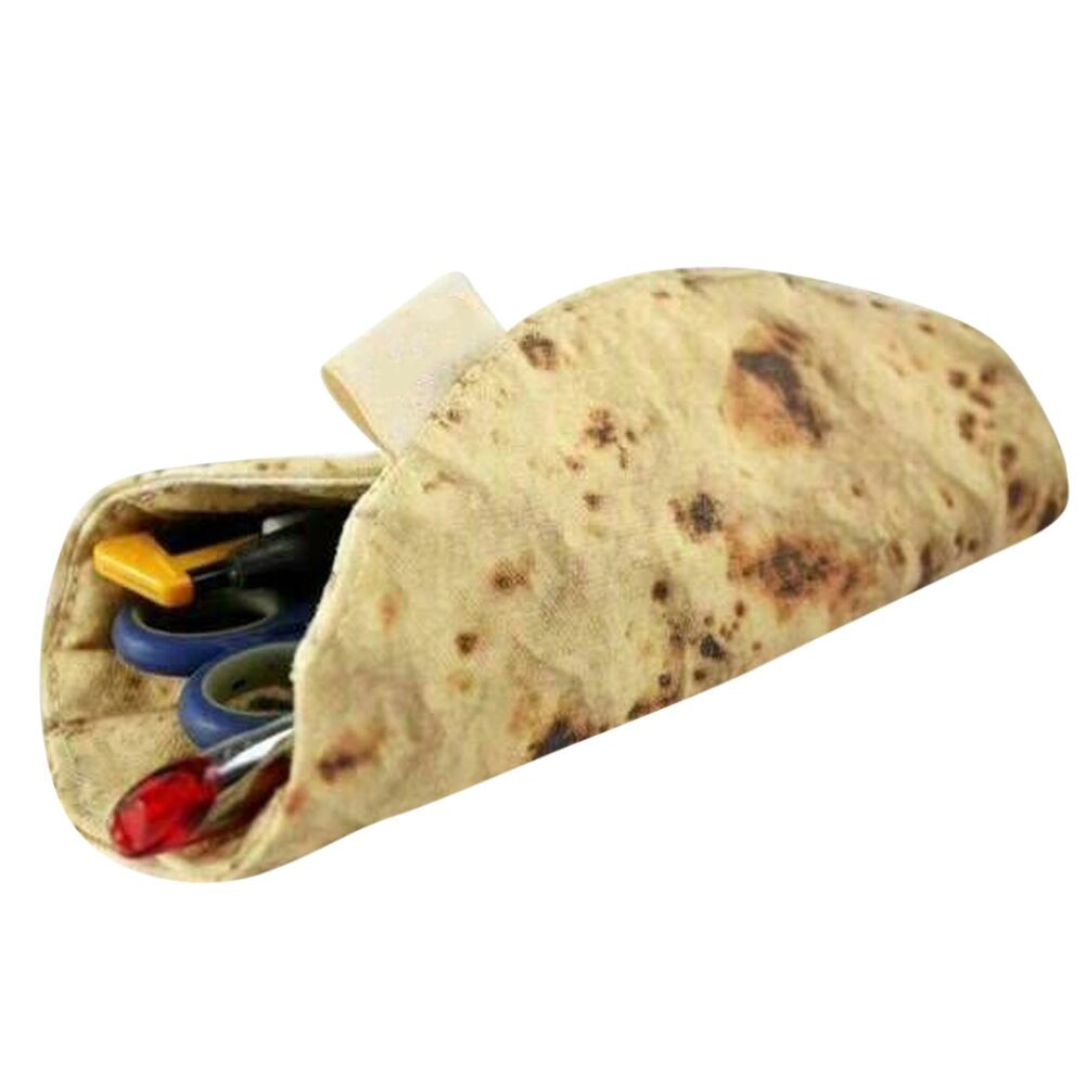 Makeup Pouch Tortilla Wrap Design