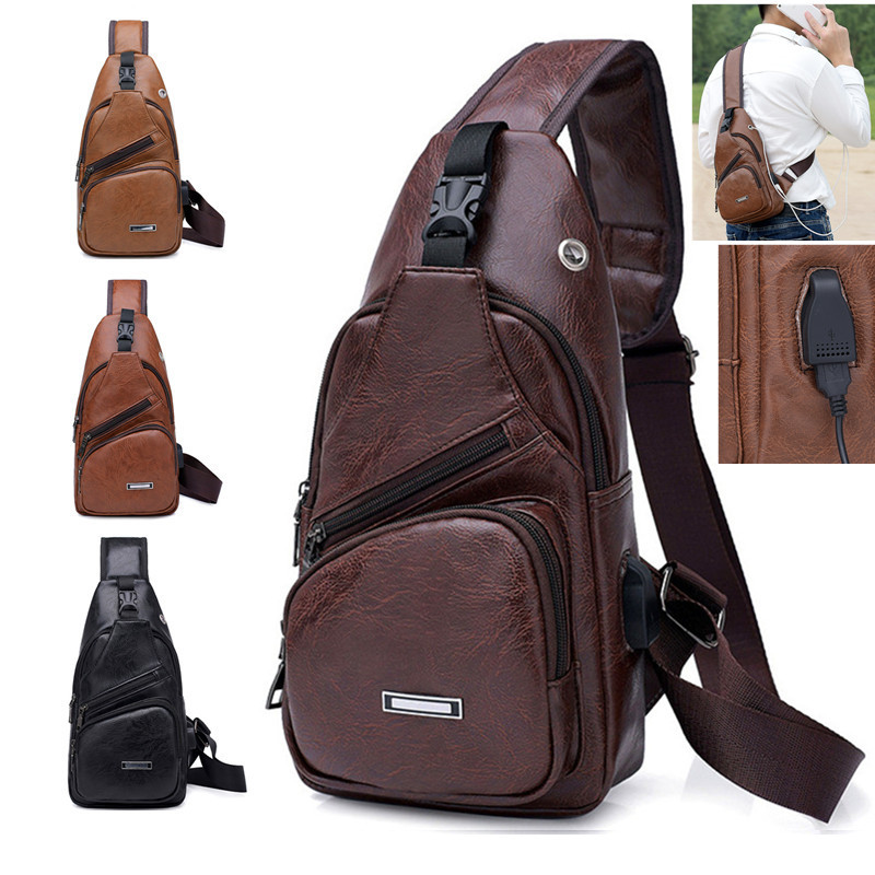 Leather Bags for Men Man Purse