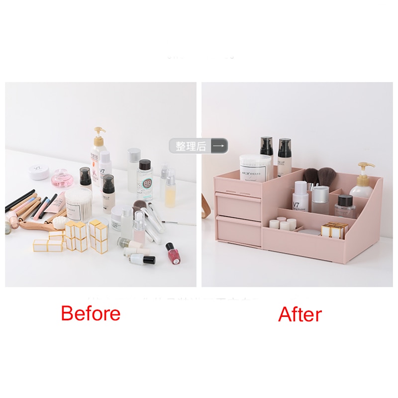 Makeup Box Cosmetic Organizer