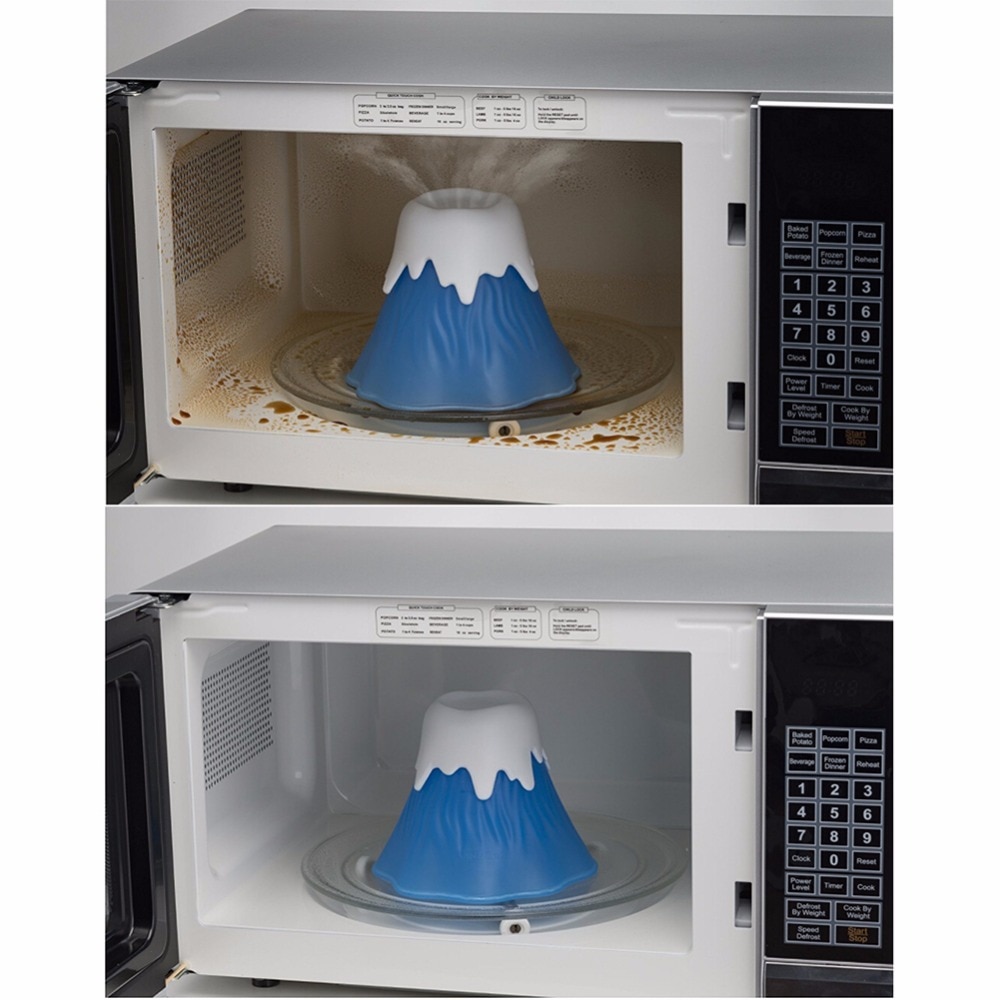 Oven Cleaner Microwave Erupting Volcano