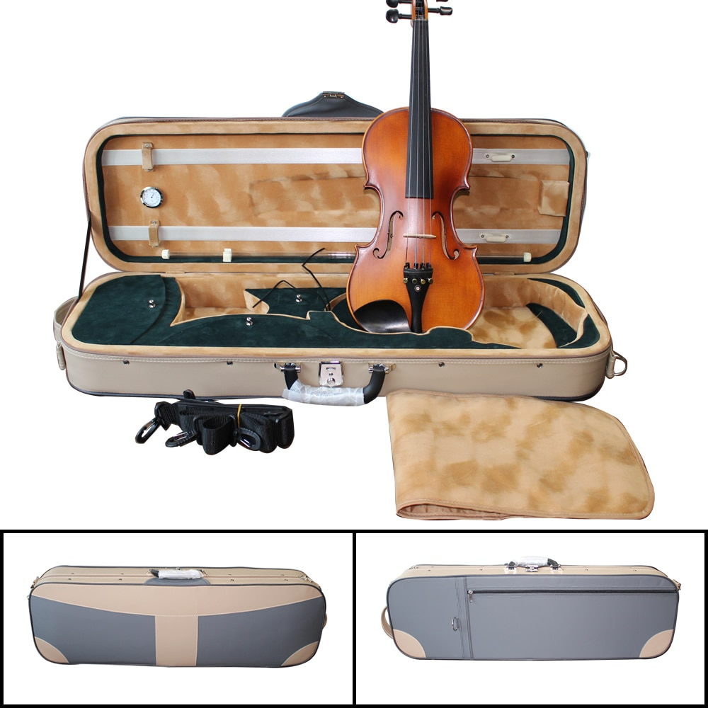 Violin Case Waterproof With Hygrometer