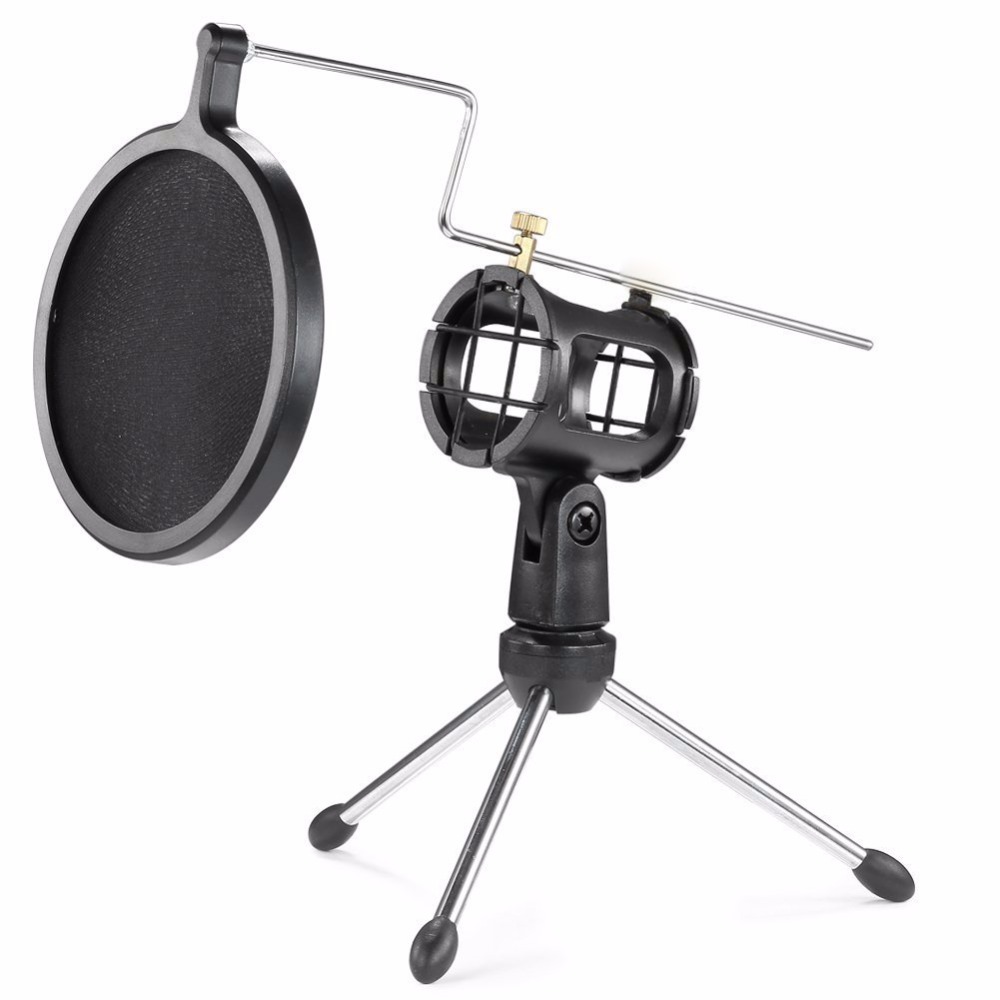 Microphone Stand Foldable Tripod