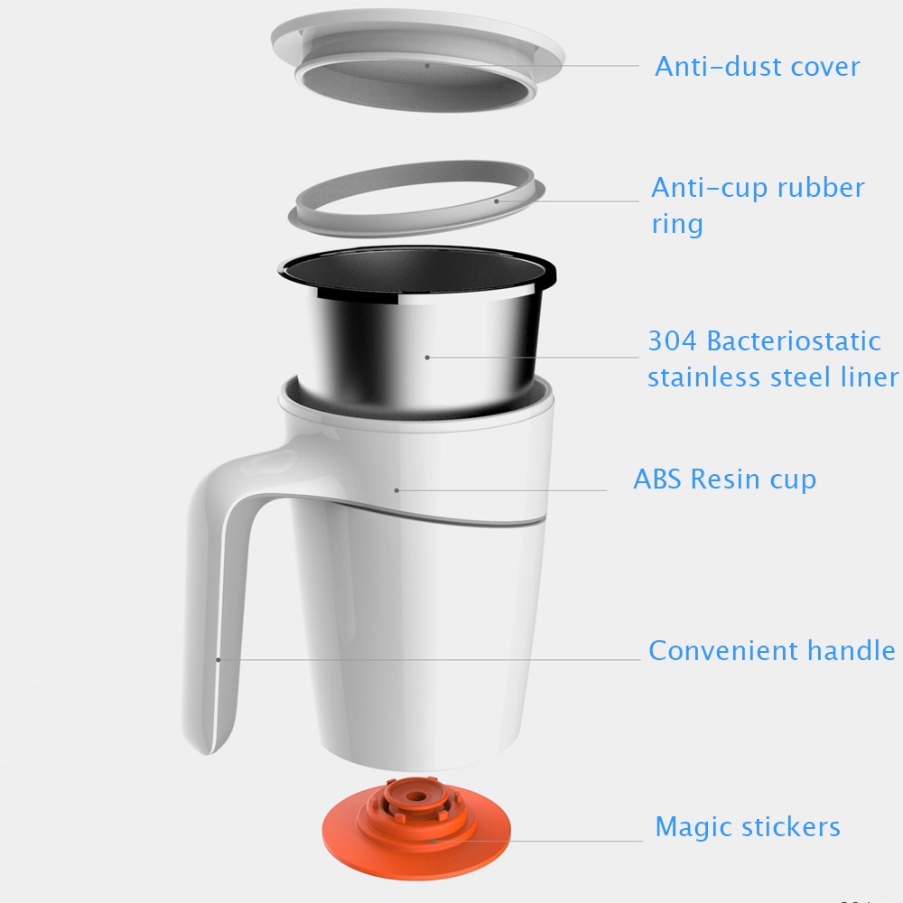 Insulated Mug Spill-Proof Drinking Cup