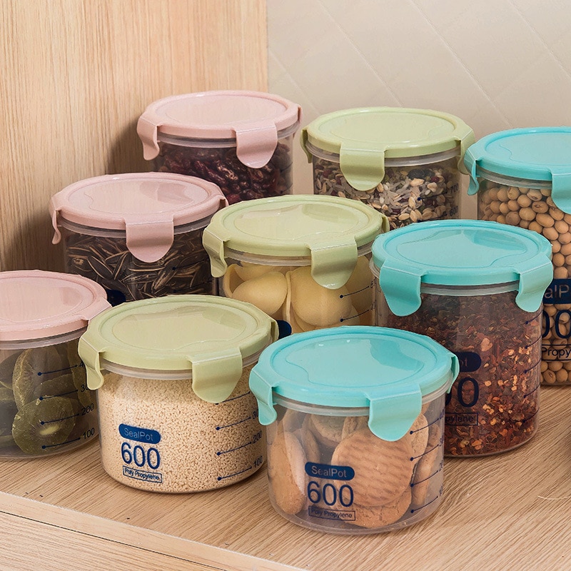 Storage Jars Transparent Container