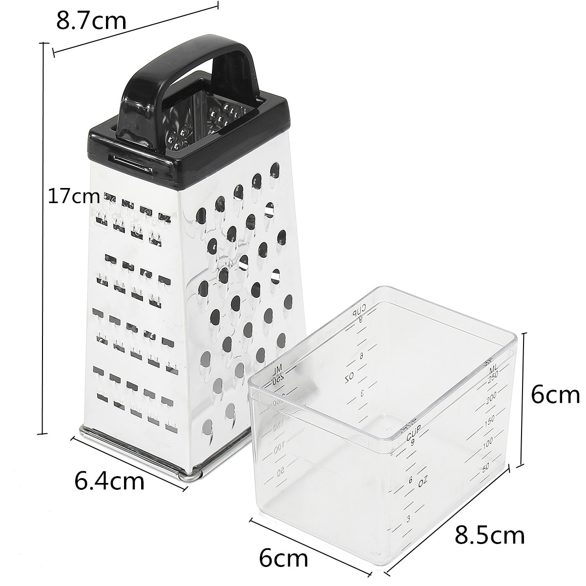 Grater Four-Sided Blade Slicer