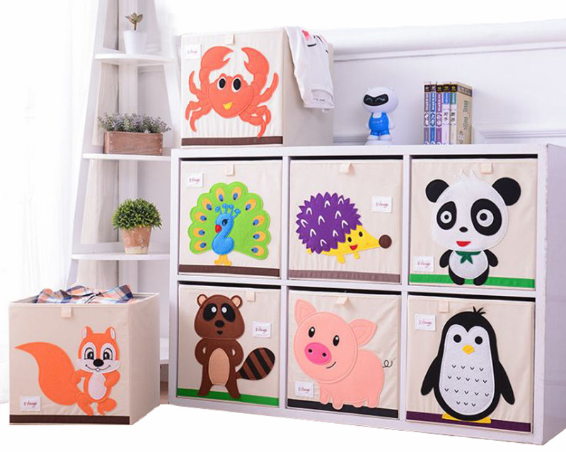 Toy Storage Box Folding Organizer