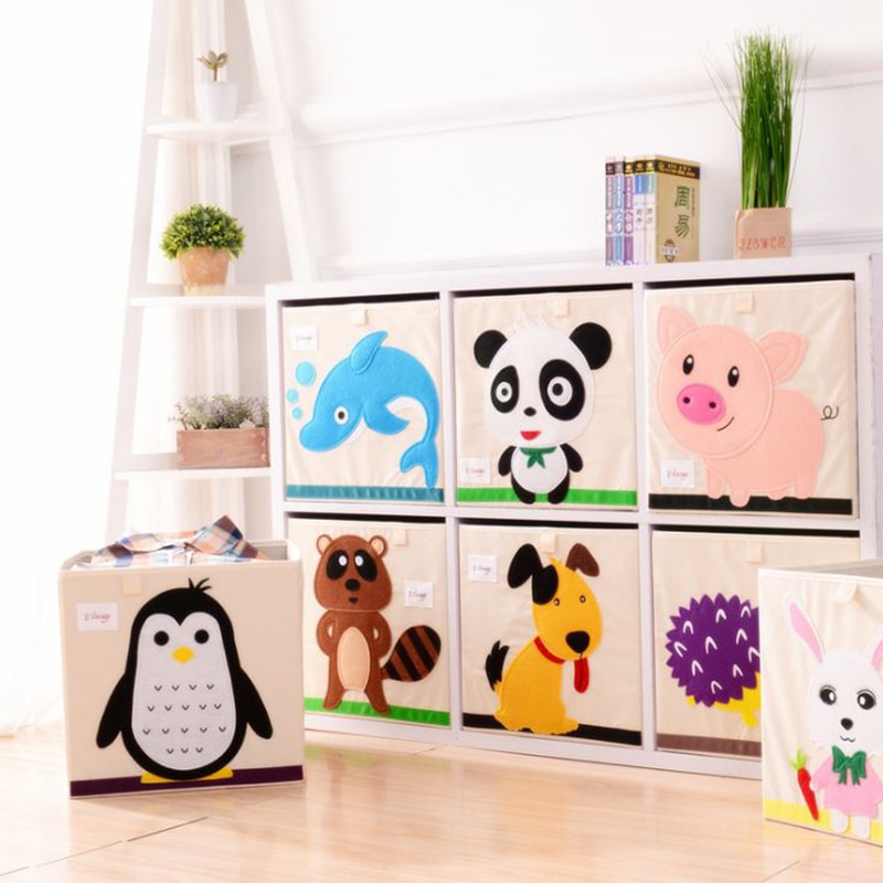 Toy Storage Box Folding Organizer