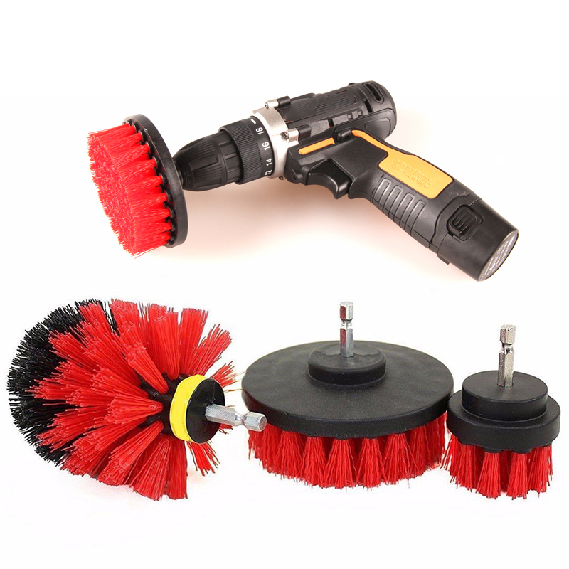 Power Scrubber Brush Cleaning Kit (3 Pcs)