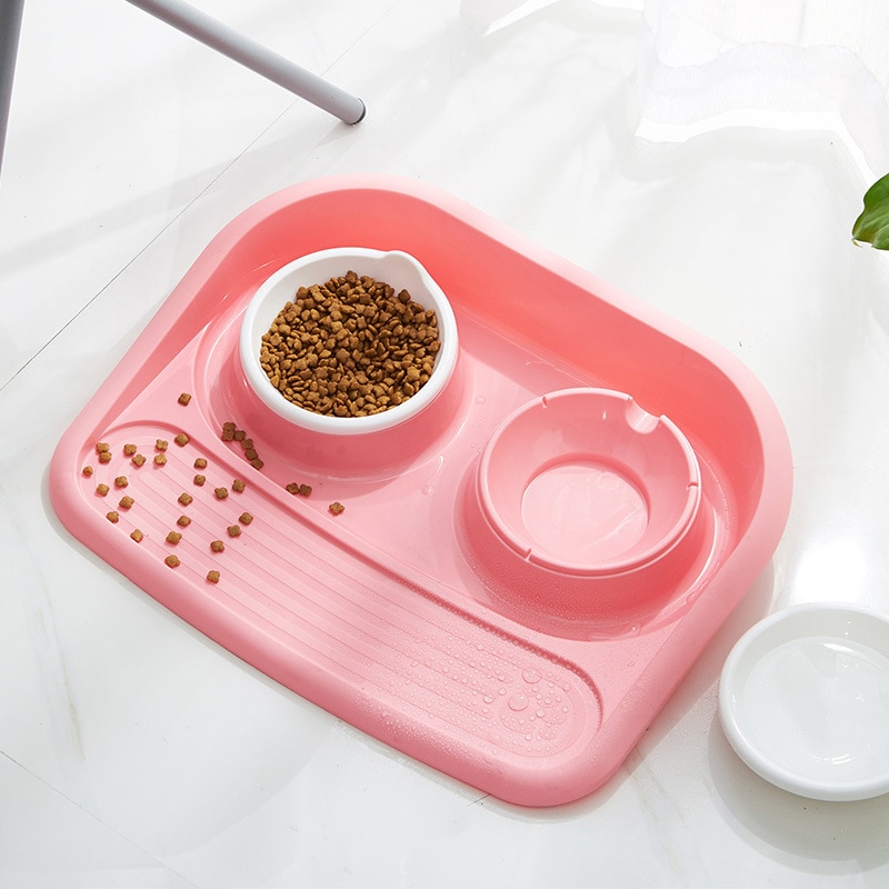 Dog Feeding Station Pet Food Bowl