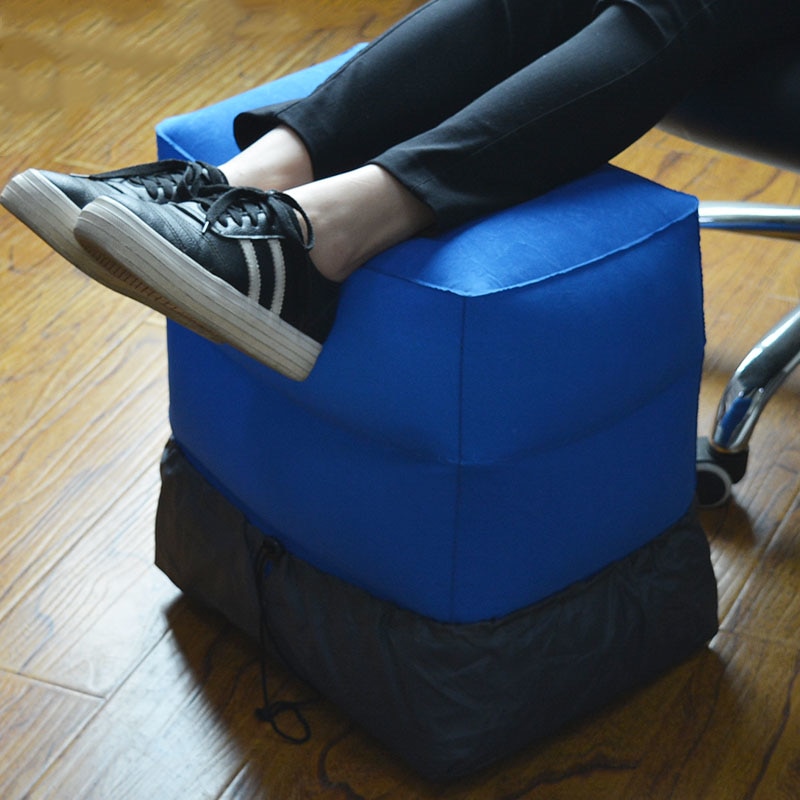 Footrest Travel Inflatable Cushion