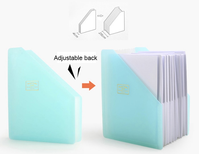 Expanding File Folder Document Organizer