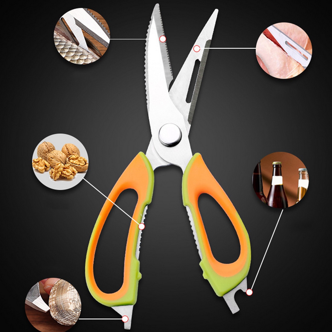 Kitchen Shears Multifunctional Scissors