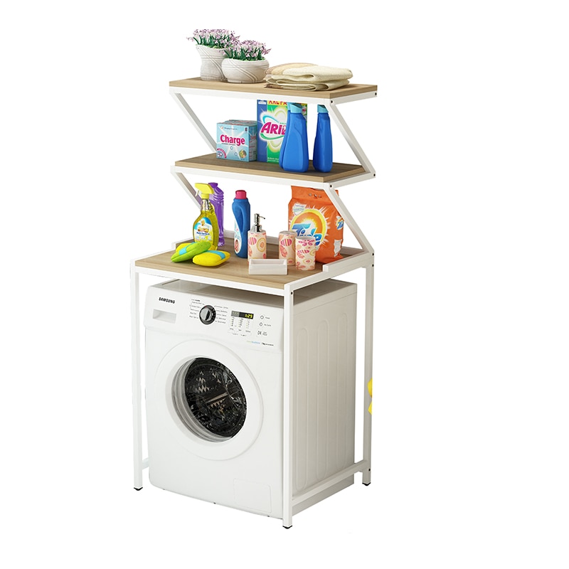 Laundry Shelves Room Storage Rack