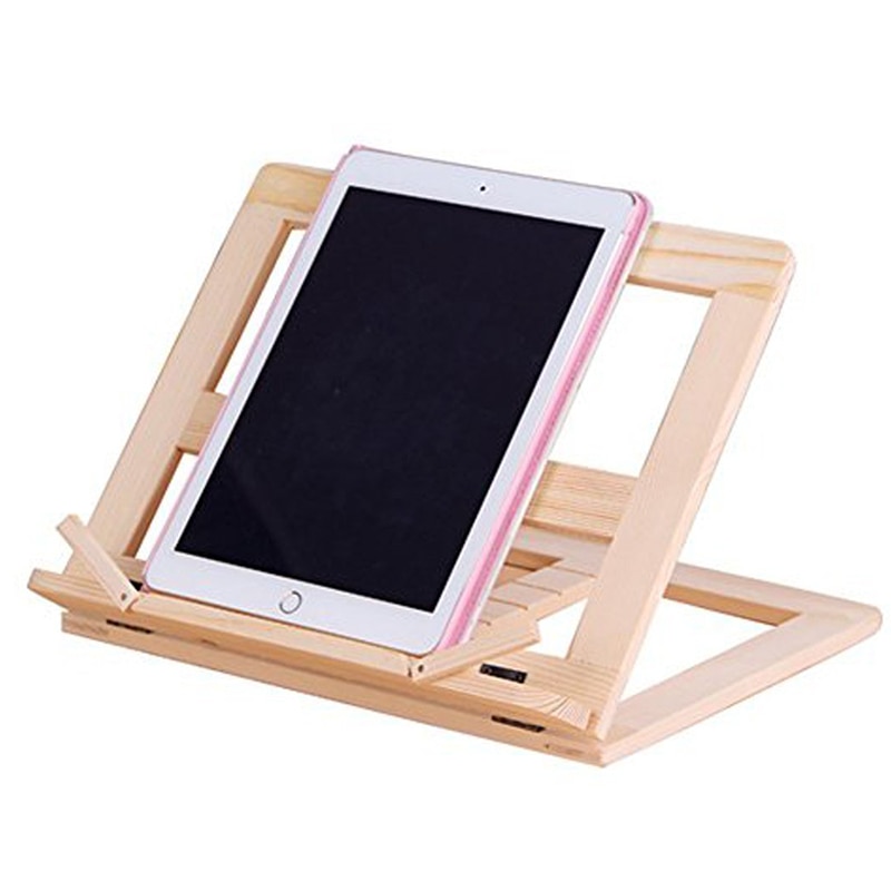 Book Holder Wooden Frame Stand