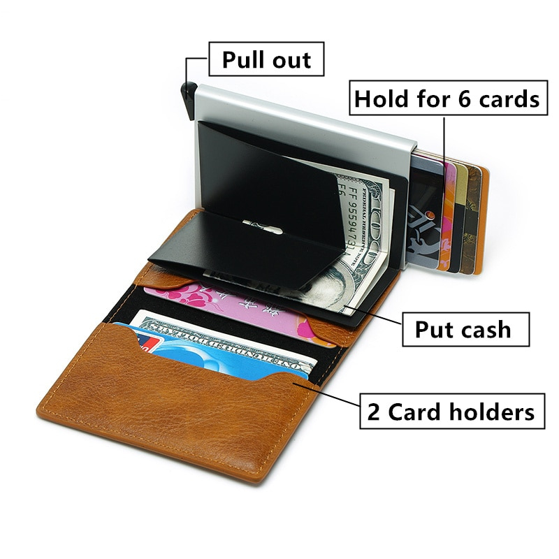 RFID Wallet Antitheft Card Holder