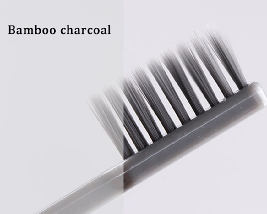 Charcoal Toothbrush Folding Travel Size