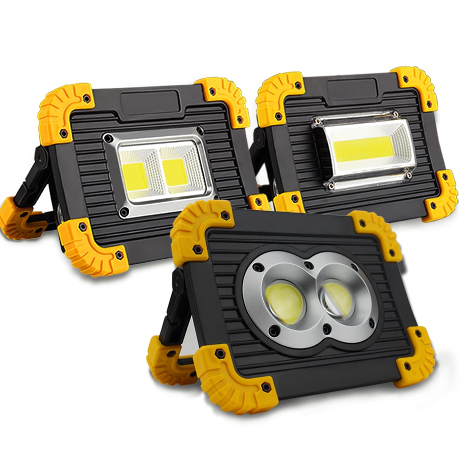 LED Spotlights Portable for Outdoor Use