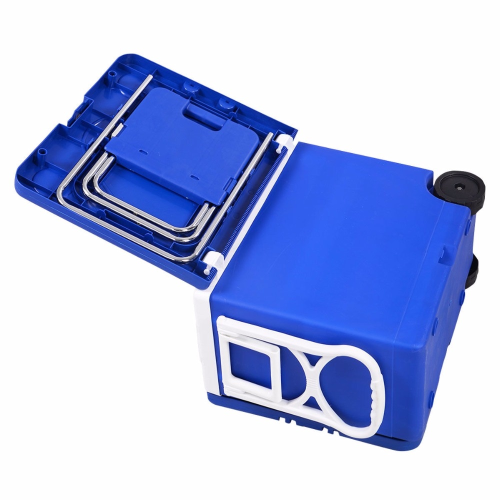 Rolling Cooler with Built-in Picnic Table