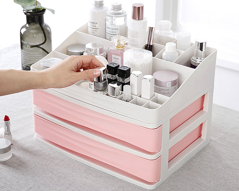 Plastic Makeup Organizer