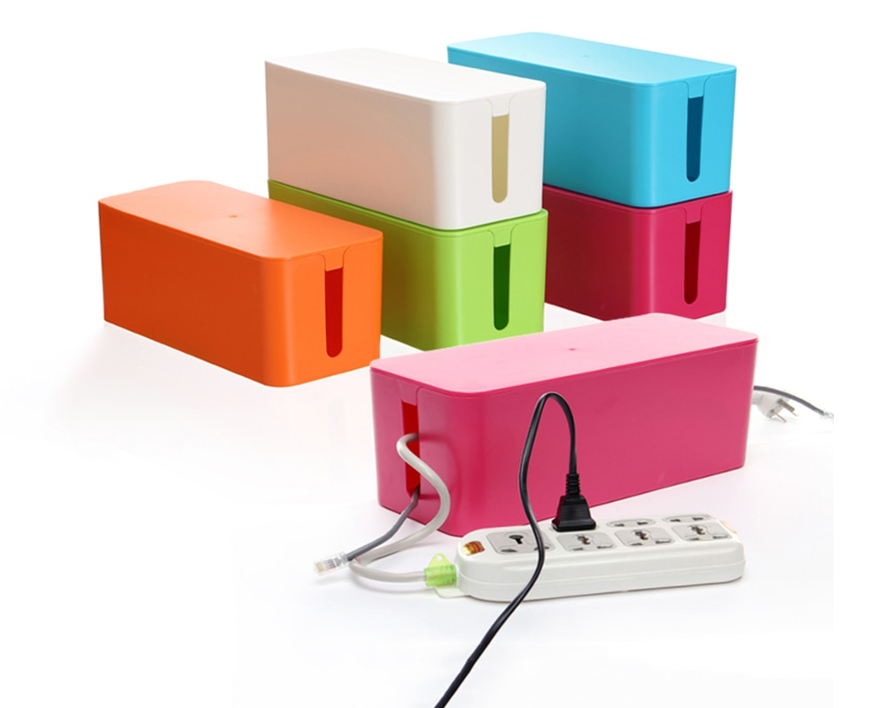 Plastic Bins Electrical Cable Organizer