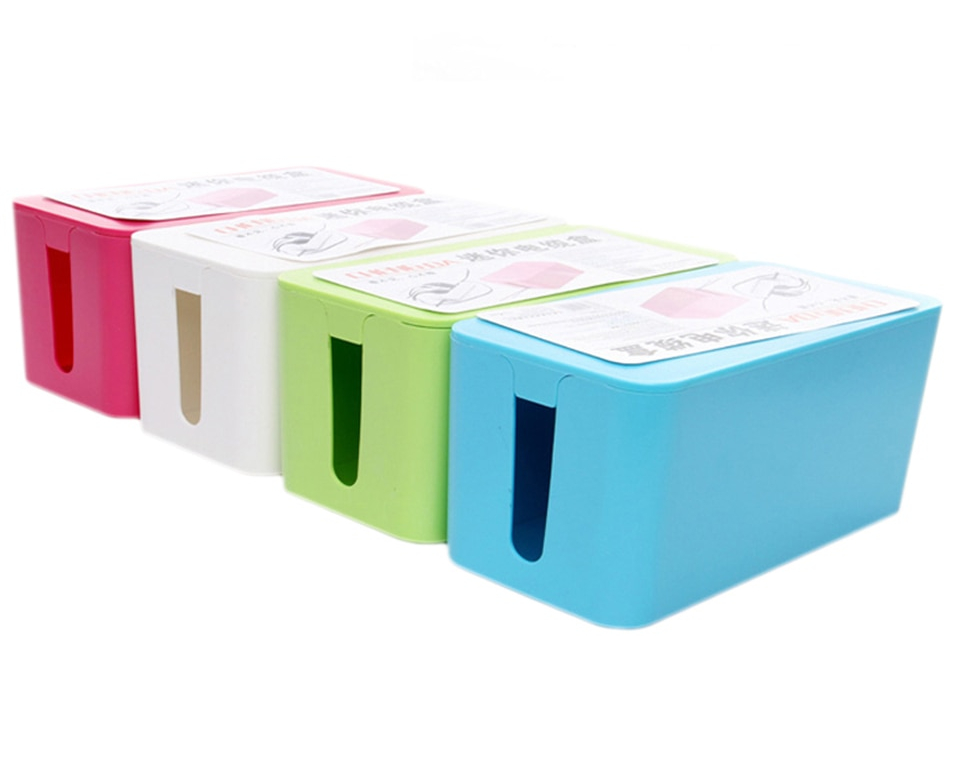 Plastic Bins Electrical Cable Organizer