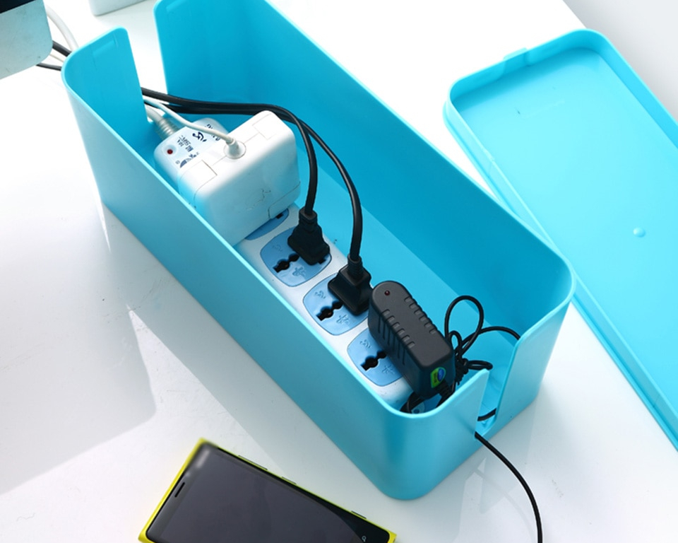 Plastic Bins Electrical Cable Organizer