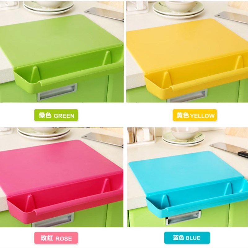 2in1 Plastic Chopping Board Non-Slip Mat